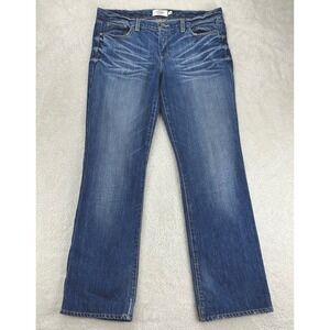 Abercrombie & Fitch Jeans Womens 10 Blue Denim Bootcut Medium Wash 33x30.5